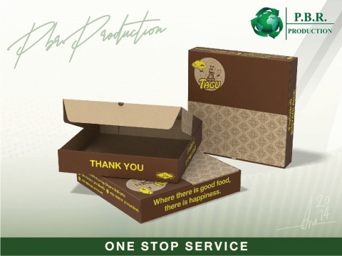 ผลิตกล่องลูกฟูกใส่ขนม